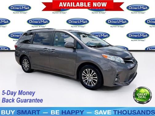 Predawn Gray Mica 2020 Toyota Sienna XLE