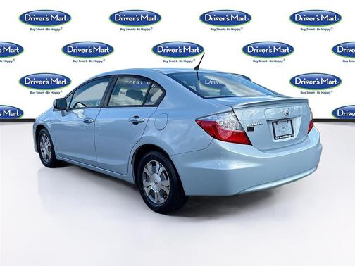 Cool Mist Metallic 2012 Honda Civic Hybrid Base