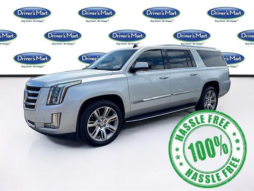 Radiant Silver Metallic 2015 Cadillac Escalade ESV Luxury