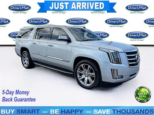 Radiant Silver Metallic 2015 Cadillac Escalade ESV Luxury