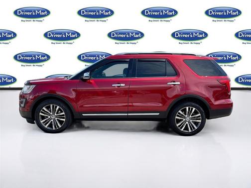 Ruby Red Metallic Tinted Clearcoat 2016 Ford Explorer Platinum