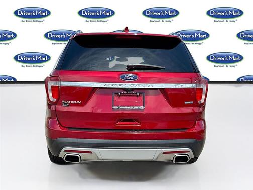 Ruby Red Metallic Tinted Clearcoat 2016 Ford Explorer Platinum