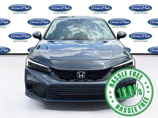Meteorite Gray Metallic 2022 Honda Civic EX-L
