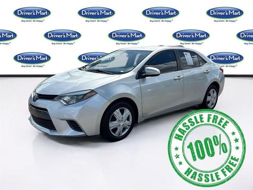 Classic Silver Metallic 2015 Toyota Corolla LE