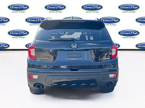 Crystal Black Pearl 2021 Honda Passport AWD Elite