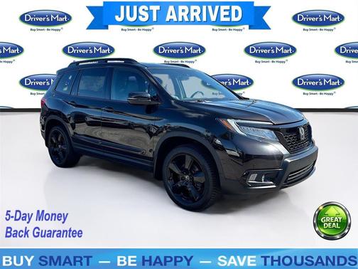 Crystal Black Pearl 2021 Honda Passport AWD Elite