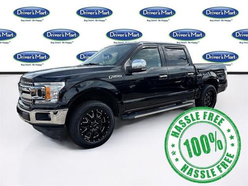 Shadow Black 2018 Ford F-150 XLT