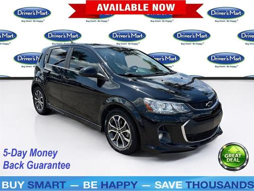 Mosaic Black Metallic 2020 Chevrolet Sonic FWD Hatchback LT 5-Door