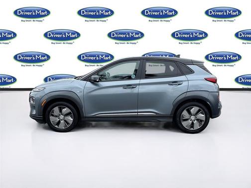 Sonic Silver w/Black Roof 2019 Hyundai KONA EV SEL