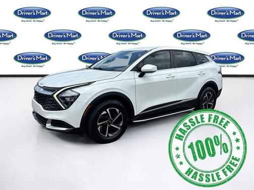 Snow White Pearl 2023 Kia Sportage Hybrid LX