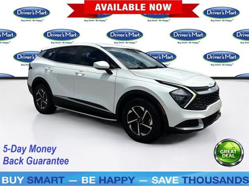 Snow White Pearl 2023 Kia Sportage Hybrid LX