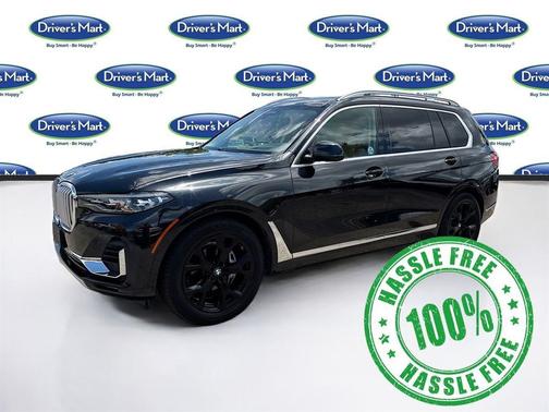 Black Sapphire Metallic 2021 BMW X7 xDrive40i