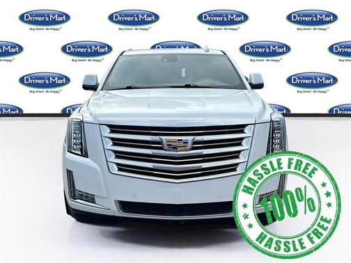 Crystal White Tricoat 2020 Cadillac Escalade ESV Platinum