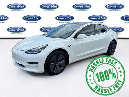 Pearl White Multi-Coat 2020 Tesla Model 3 Long Range