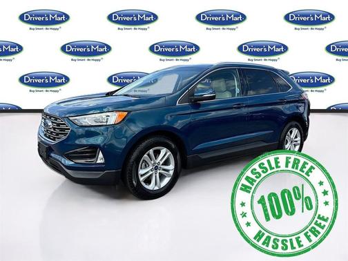 Dark Persian Green 2020 Ford Edge SEL