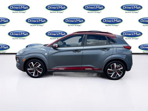Matte Grey w/Iron Man Red Roof 2019 Hyundai KONA Iron Man