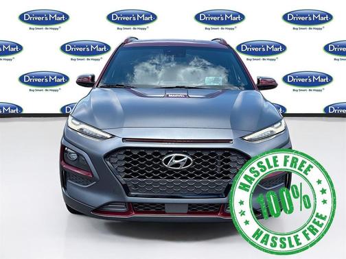 Matte Grey w/Iron Man Red Roof 2019 Hyundai KONA Iron Man