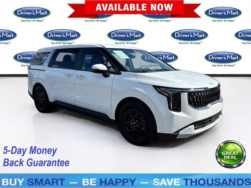 Snow White Pearl 2025 Kia Carnival LXS