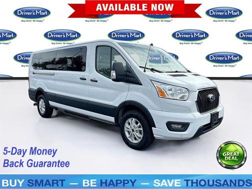Oxford White 2021 Ford Transit-350 XLT