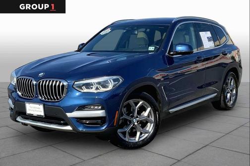 Phytonic Blue Metallic 2021 BMW X3 xDrive30i