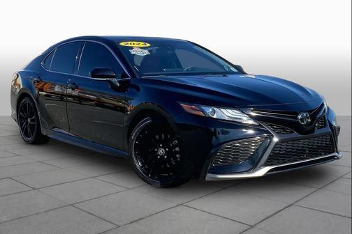 Midnight Black Metallic 2024 Toyota Camry XSE