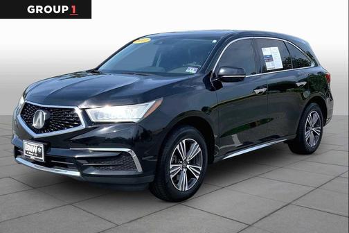 Crystal Black Pearl 2017 Acura MDX 3.5L