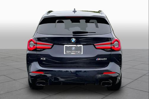 Carbon Black Metallic 2024 BMW X3 M40i