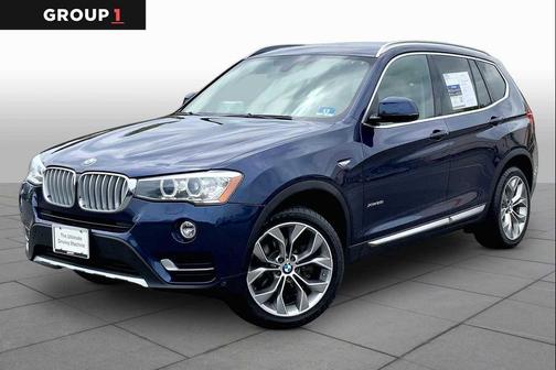 Deep Sea Blue Metallic 2017 BMW X3 xDrive28i