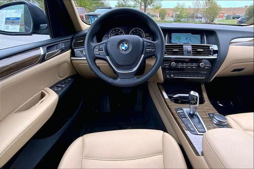 Deep Sea Blue Metallic 2017 BMW X3 xDrive28i