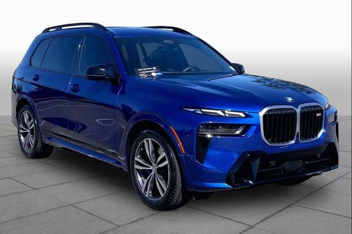 Marina Bay Blue Metallic 2024 BMW X7 M60i