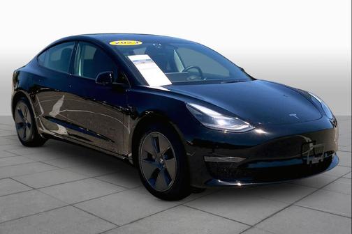 Solid Black 2023 Tesla Model 3 Standard Range