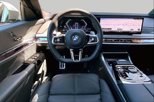 Oxide Grey Metallic 2024 BMW 740 740i