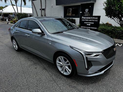 Argent Silver Metallic 2026 Cadillac CT4 4dr Sedan Luxury