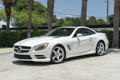 Diamond White Metallic 2013 Mercedes-Benz SL-Class 2dr Roadster SL 550