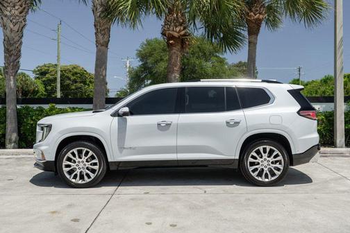 Glacier White Tricoat 2026 GMC Acadia Denali
