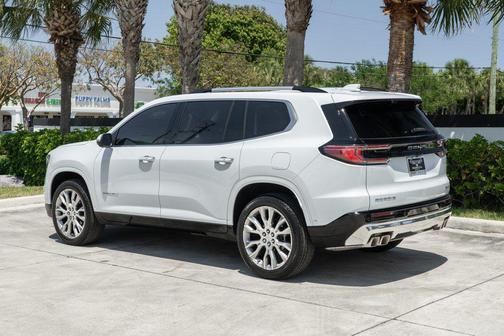 Glacier White Tricoat 2026 GMC Acadia Denali