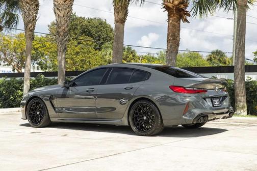 Dravit Grey Metallic 2023 BMW M8 Gran Coupe Competition Gran