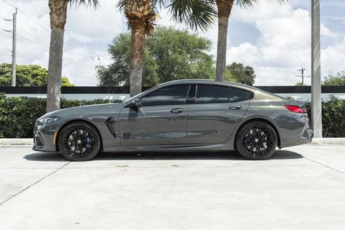 Dravit Grey Metallic 2023 BMW M8 Gran Coupe Competition Gran