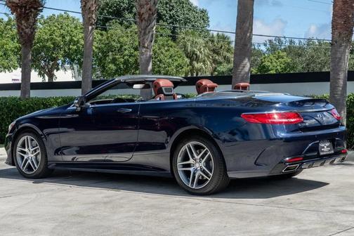 Lunar Blue Metallic 2017 Mercedes-Benz S-Class S 550 Cabriolet