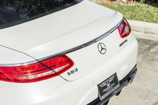 2015 Mercedes-Benz S-Class 2dr Coupe S 63 AMG 4MATIC
