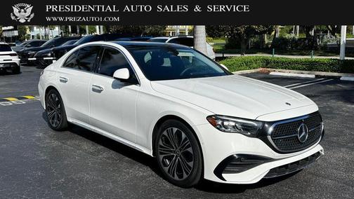 2025 Mercedes-Benz E-Class E 350 RWD Sedan