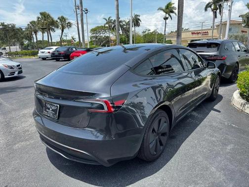 Stealth Grey 2025 Tesla Model 3 Long Range