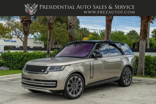 Batumi Gold Premium Metallic 2023 Land Rover Range Rover P400 SE SWB