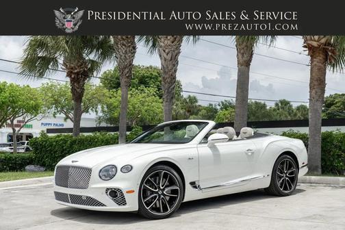 Glacier White 2023 Bentley Continental GT Base