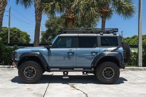 Azure Gray Metallic Tri-Coat 2023 Ford Bronco Raptor 4 Door Advanced 4x4