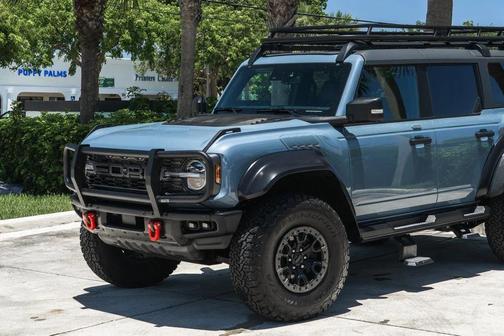 Azure Gray Metallic Tri-Coat 2023 Ford Bronco Raptor 4 Door Advanced 4x4