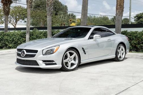 Iridium Silver Metallic 2016 Mercedes-Benz SL 550 2dr Roadster SL 550