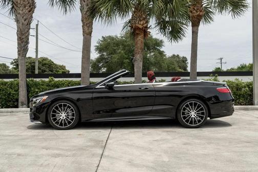 Black 2017 Mercedes-Benz S-Class S 550 Cabriolet