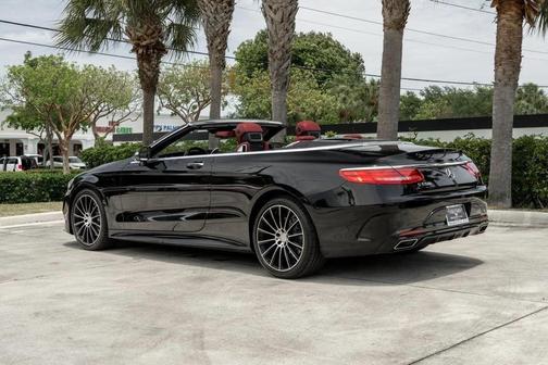 Black 2017 Mercedes-Benz S-Class S 550 Cabriolet