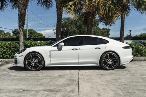 White 2023 Porsche Panamera Platinum Edition RWD